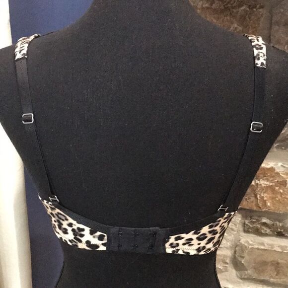 Soma Women's Classic Allura Bra, 32D, Black & Cream - Picture 6 of 8